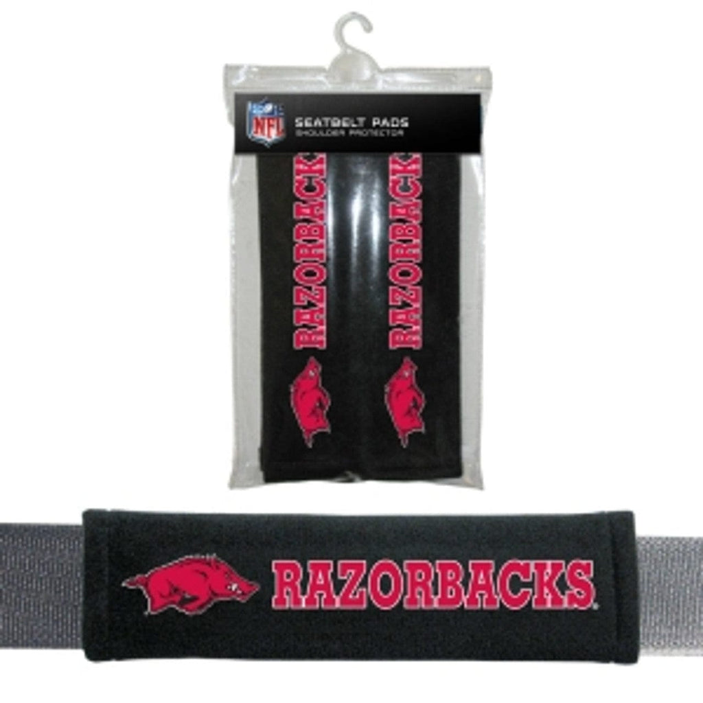 Arkansas Razorbacks Arkansas Razorbacks Seat Belt Pads CO 023245567046