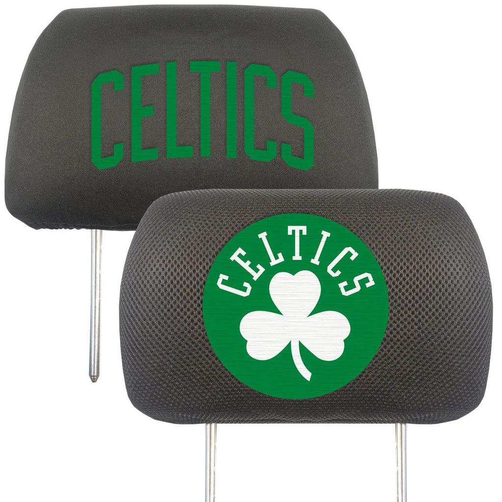 Auto Headrest Covers Boston Celtics Headrest Covers FanMats 842989025205