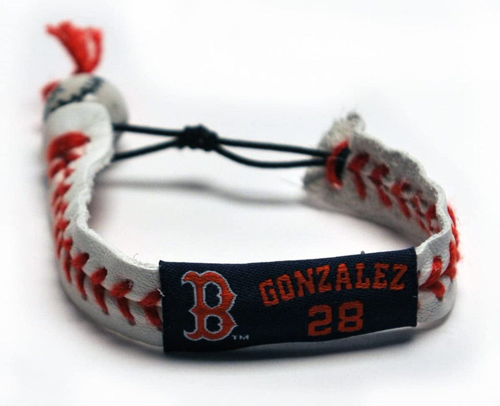 Boston Red Sox Boston Red Sox Bracelet Classic Baseball Adrian Gonzalez CO 844214044845