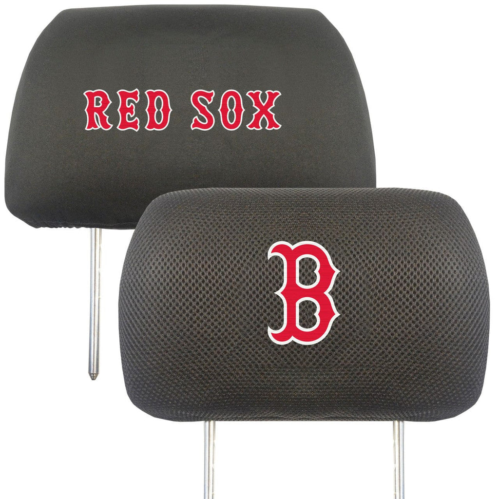 Auto Headrest Covers Boston Red Sox Headrest Covers FanMats 842989025311