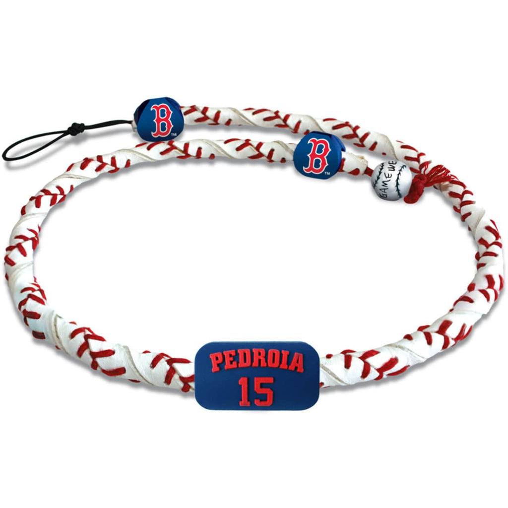 Boston Red Sox Boston Red Sox Necklace Frozen Rope Classic Dustin Pedroia CO 844214044876