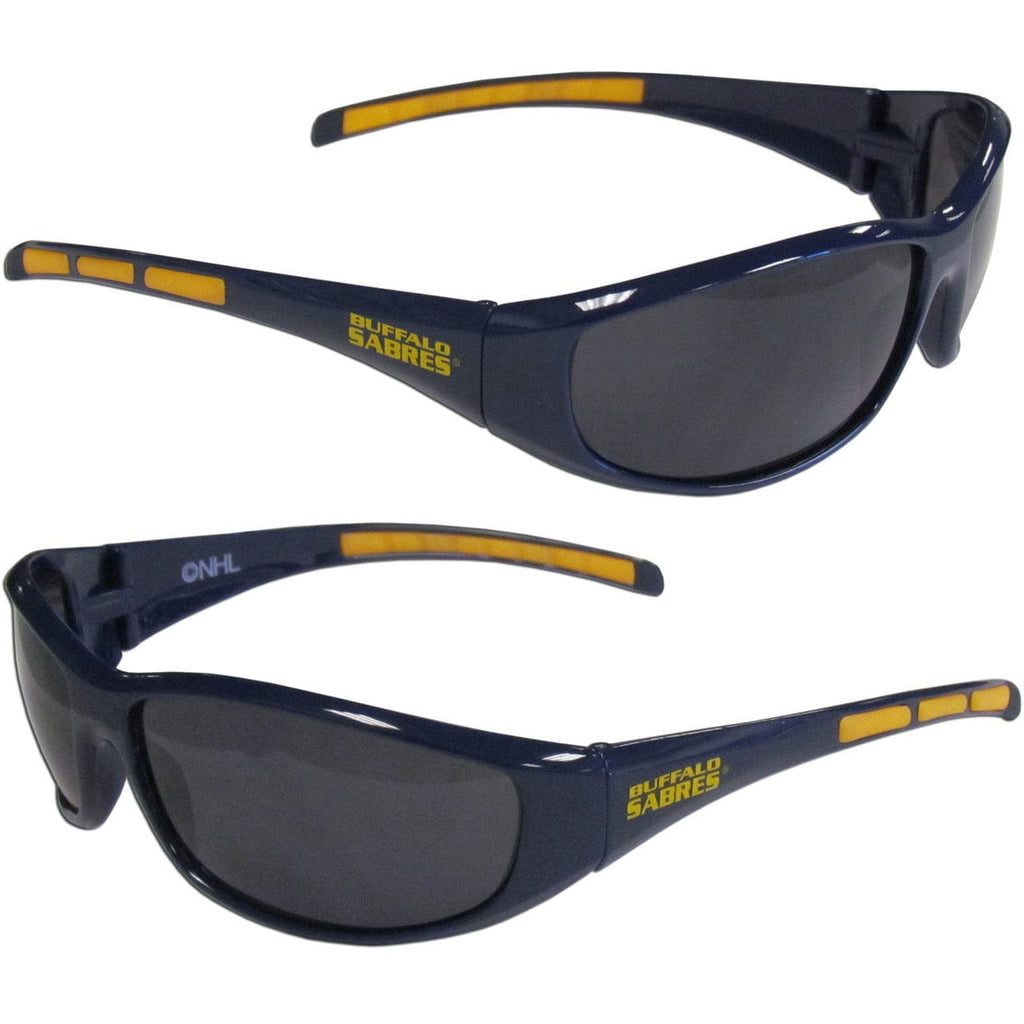 Sunglasses Wrap Style Buffalo Sabres Sunglasses - Wrap - Special Order 754603254345