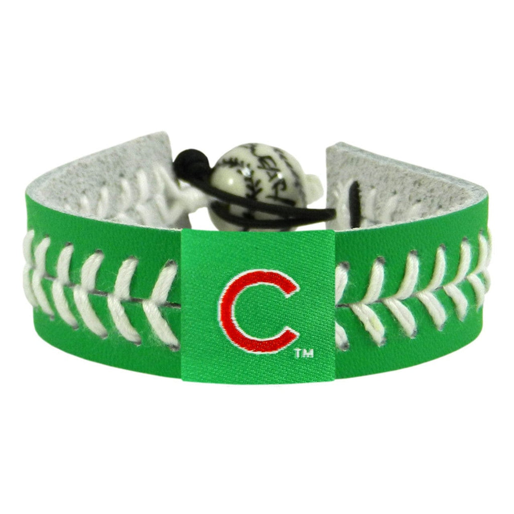 Chicago Cubs Chicago Cubs Bracelet Baseball St. Patrick's Day CO 852246001736