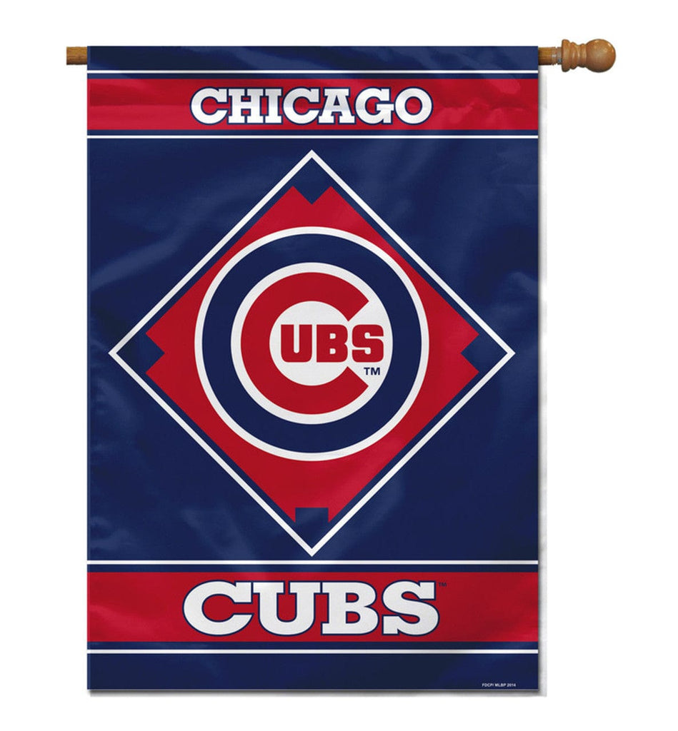 Chicago Cubs Chicago Cubs Flag 28x40 House 1-Sided CO 023245646161
