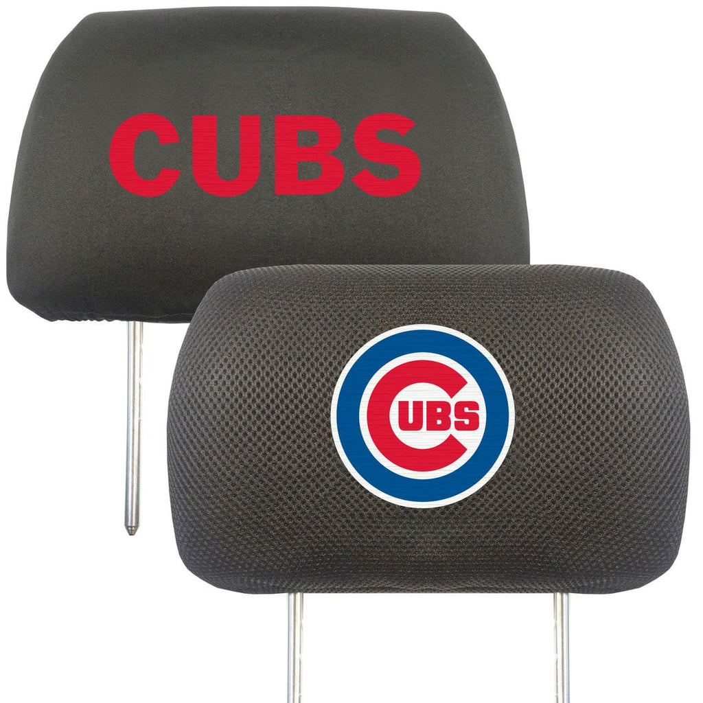 Auto Headrest Covers Chicago Cubs Headrest Covers FanMats 842989025328