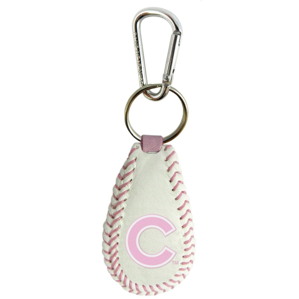 Chicago Cubs Chicago Cubs Keychain Baseball Pink CO 844214017214