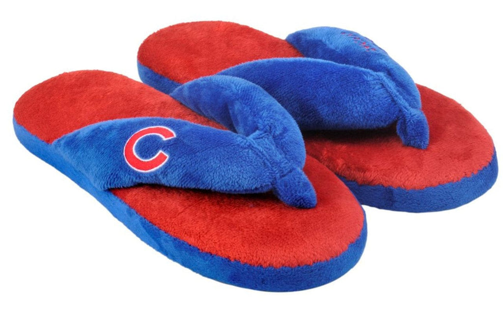Chicago Cubs Chicago Cubs Slippers - Womens Thong Flip Flop (12 pc case) CO 884966225253