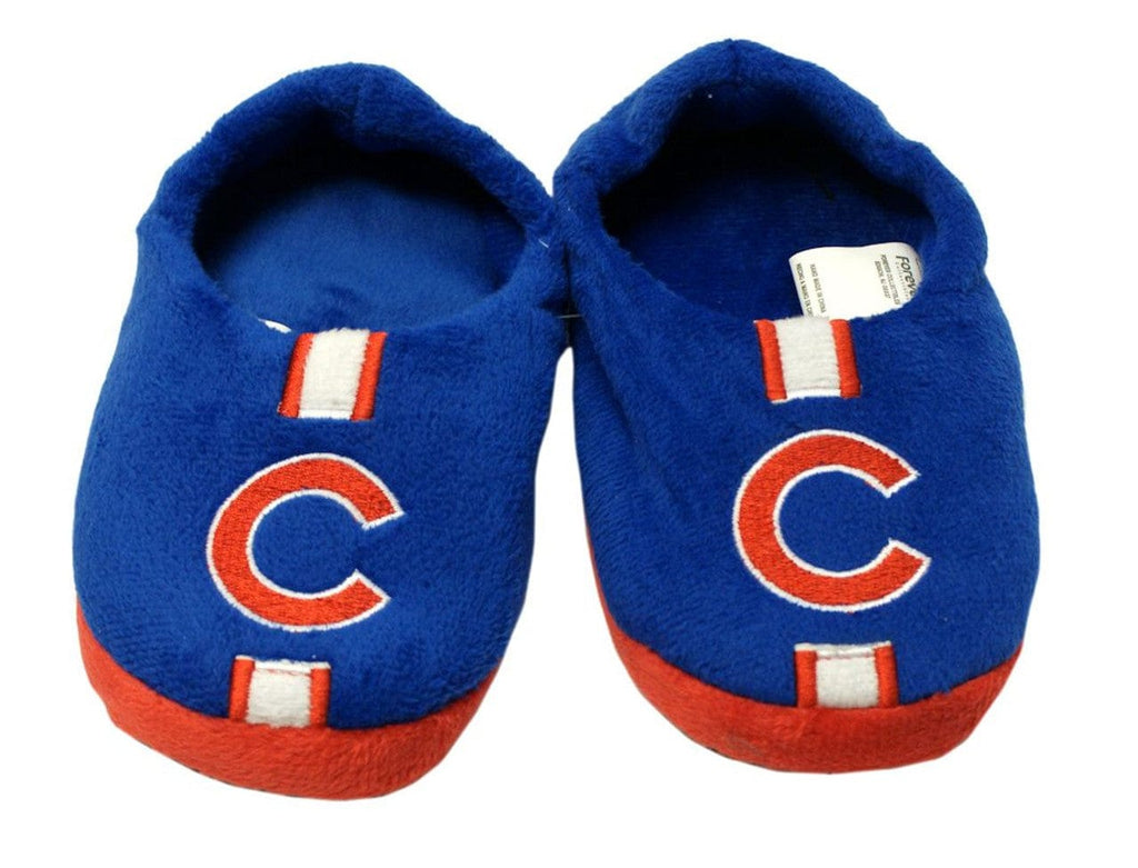 Chicago Cubs Chicago Cubs Slippers - Youth 4-7 Stripe (12 pc case) CO 884966235436