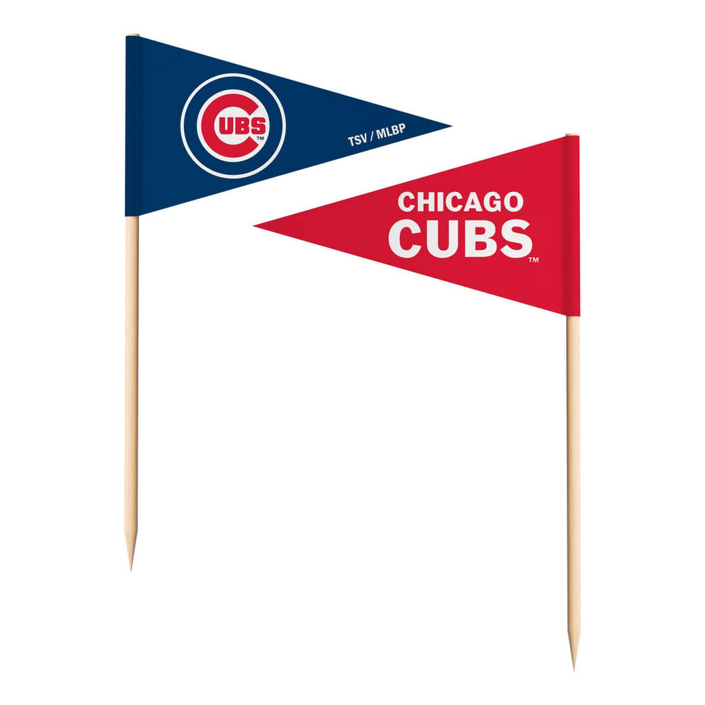 Toothpicks 36 Piece Chicago Cubs Toothpick Flags 771831385054