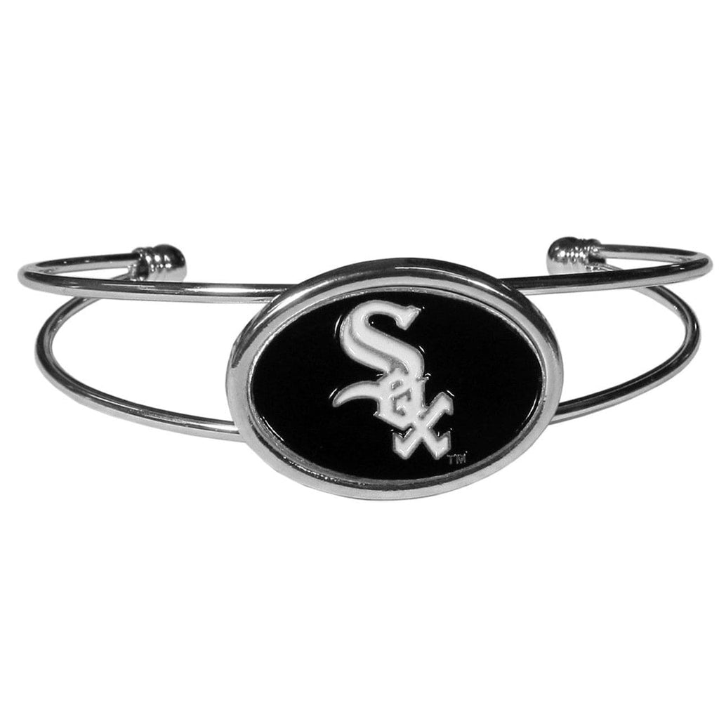 Chicago White Sox Chicago White Sox Bracelet Double Bar Cuff CO 754603665103