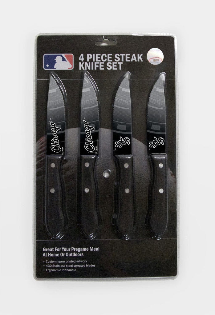 Knife Set Steak 4 Pack Chicago White Sox Knife Set - Steak - 4 Pack - Special Order 771831105065