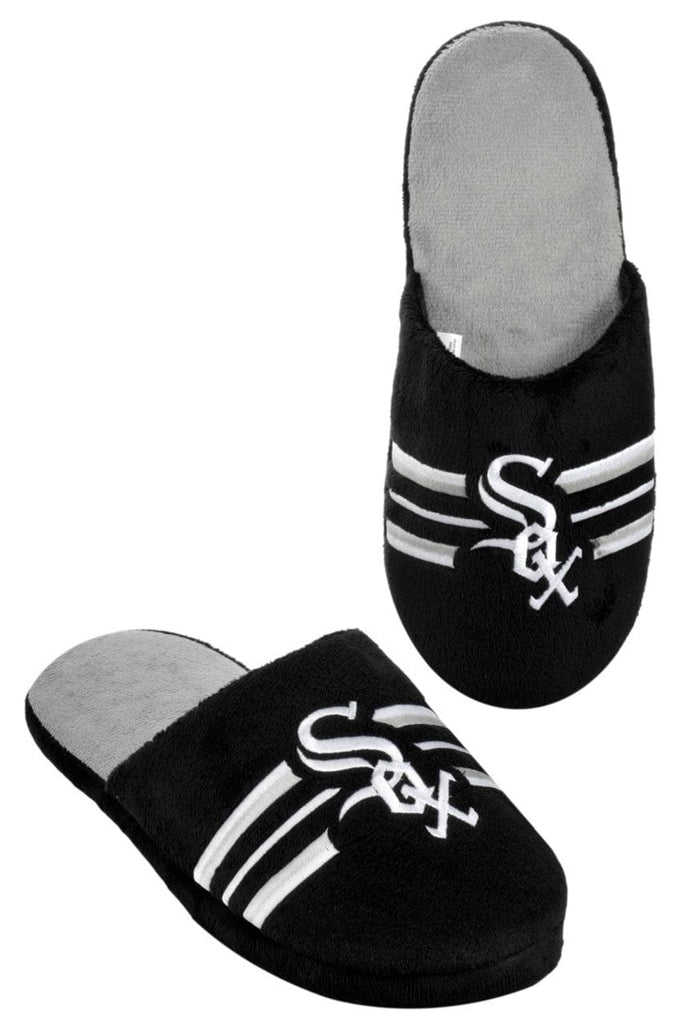 Chicago White Sox Chicago White Sox Slippers - Mens Stripe (12 pc case) CO 884966177378