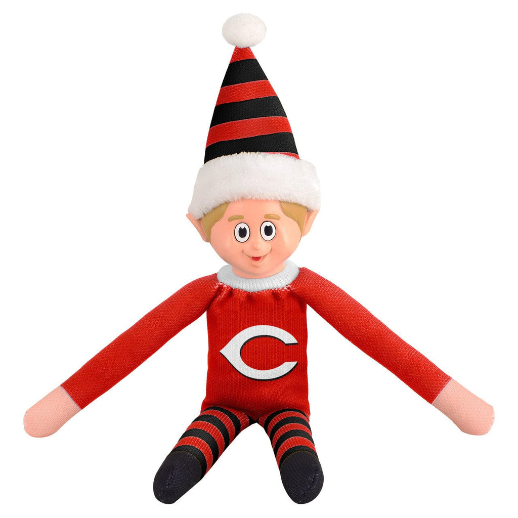 Holiday Plush Elf Cincinnati Reds Plush Elf 889345264298