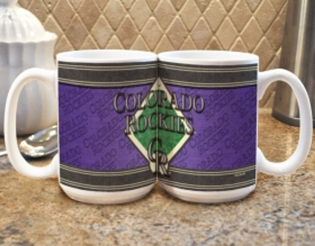 Drink Mug 14 Relief Colorado Rockies Coffee Mug - Felt Style 687746681771