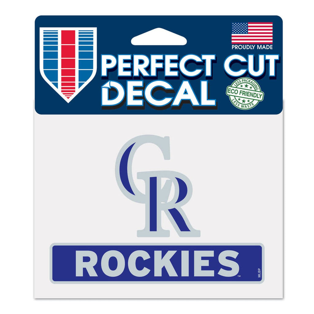 Decal 4.5x5.75 Perfect Cut Color Colorado Rockies Decal 4.5x5.75 Perfect Cut Color - Special Order 032085179074