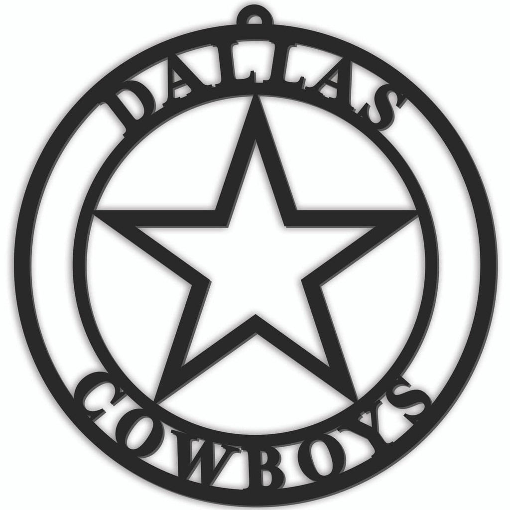 Door Hanger 16 Inch Dallas Cowboys Sign Door Hanger 16 Inch 878461393227