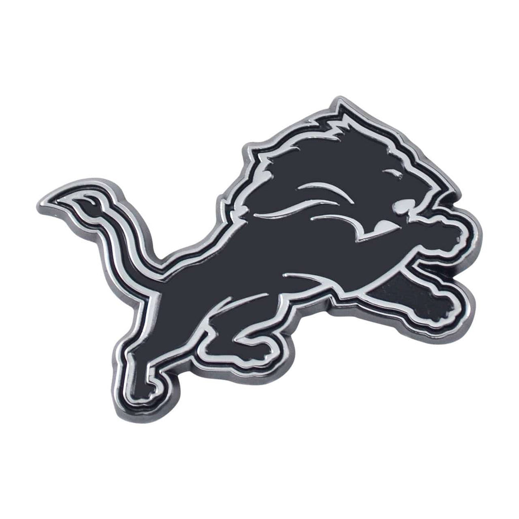 Detroit Lions Detroit Lions Auto Emblem Premium Metal Chrome 842281115185