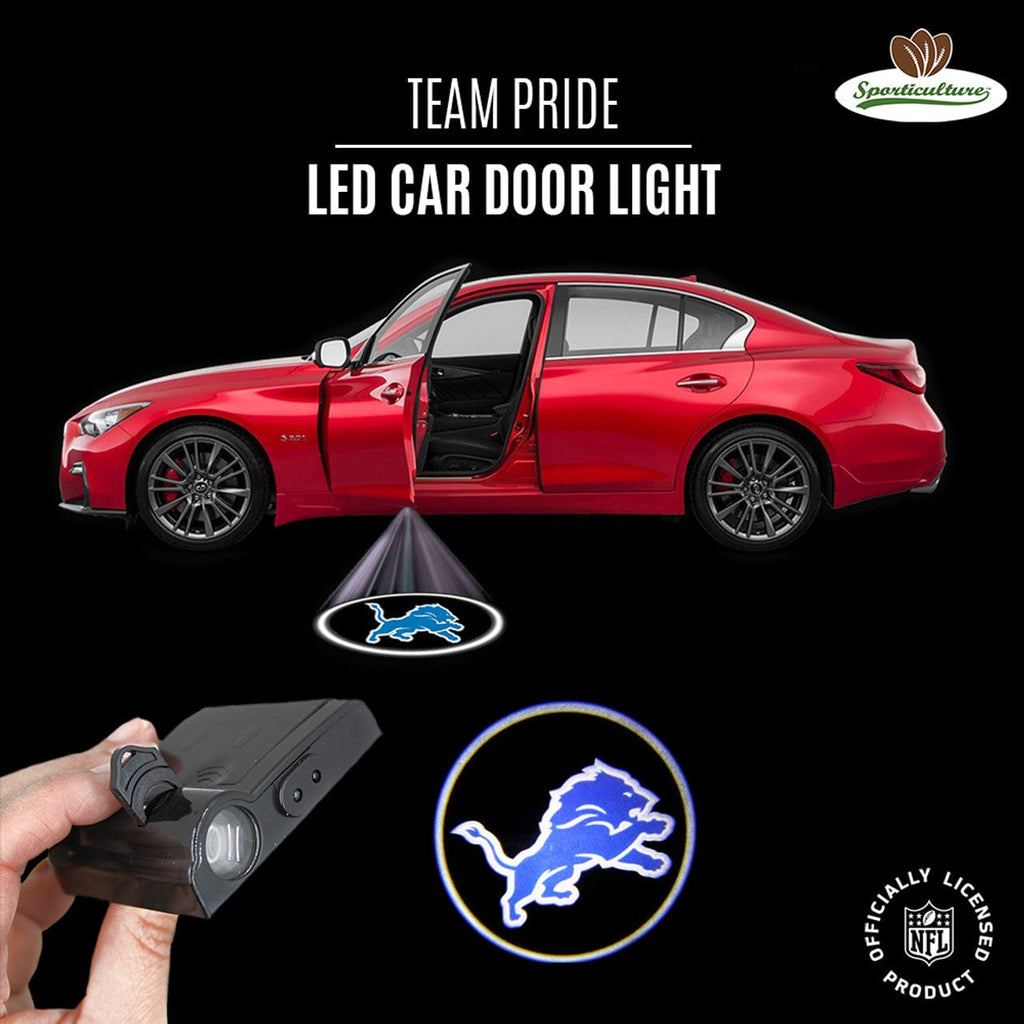 LED Auto Door Light Detroit Lions Car Door Light LED 810028056206