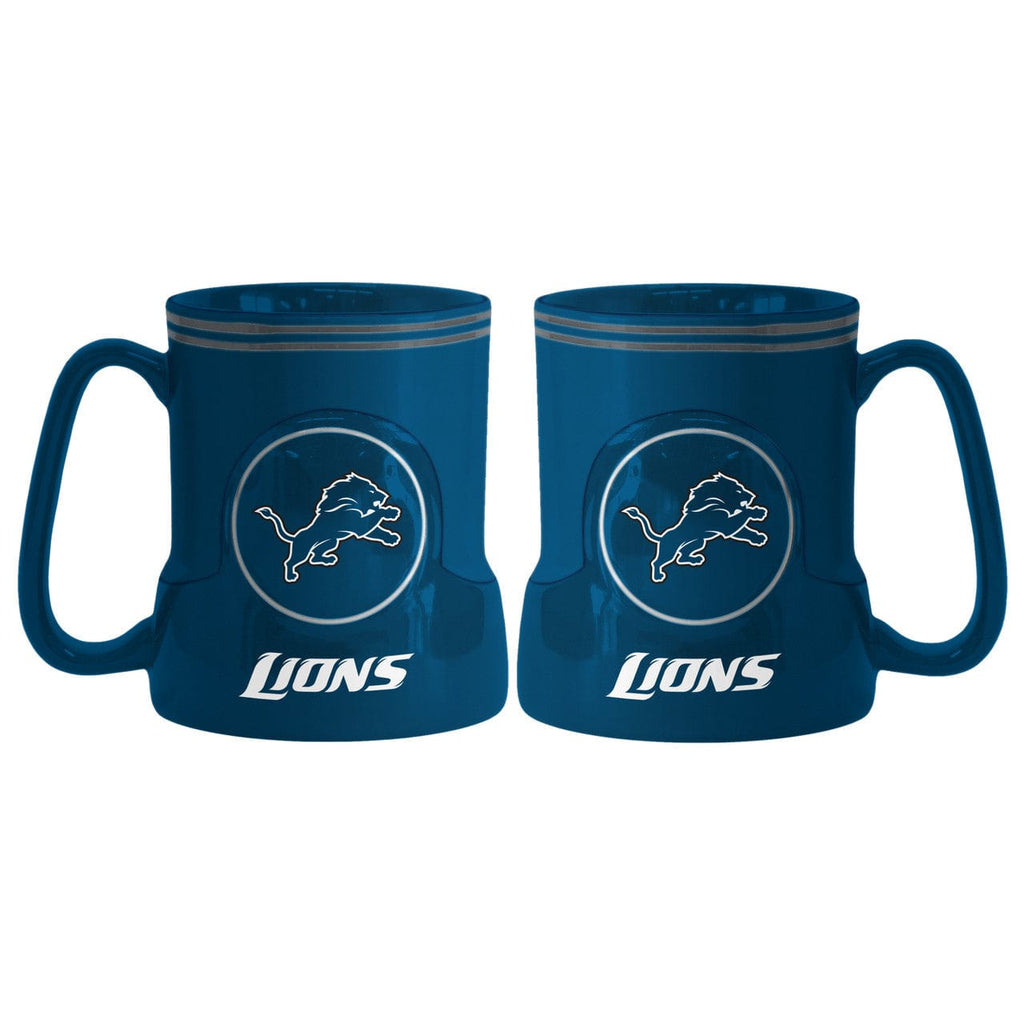 Drink Mug 18 Gametime Detroit Lions Coffee Mug - 18oz Game Time (New Handle) 888860129297