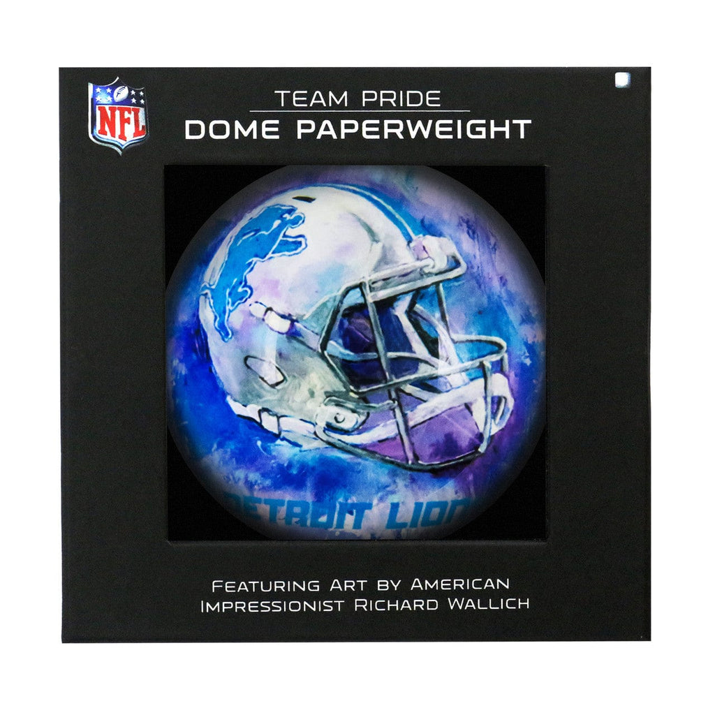Paperweight Domed Detroit Lions Paperweight Domed 810079446292