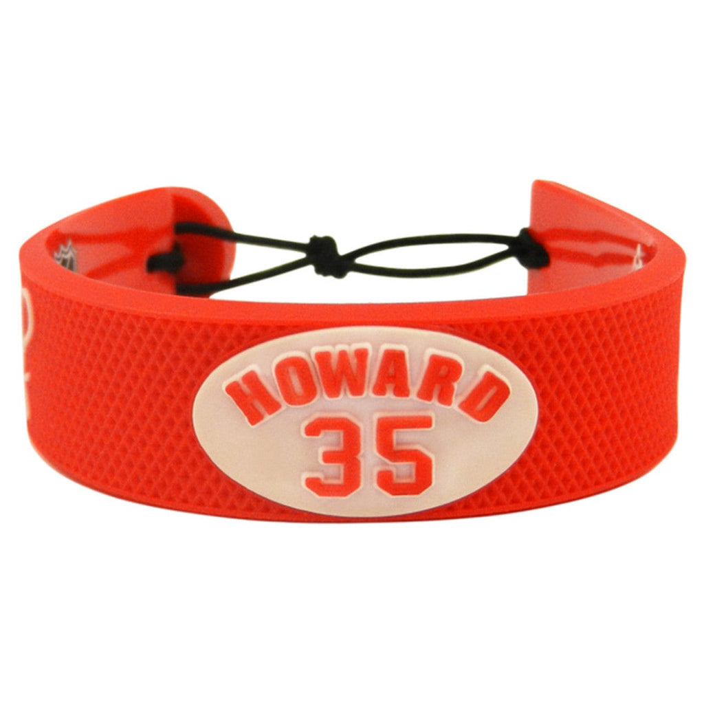 Detroit Red Wings Detroit Red Wings Bracelet Team Color Jersey Jimmy Howard Design CO 844214053328