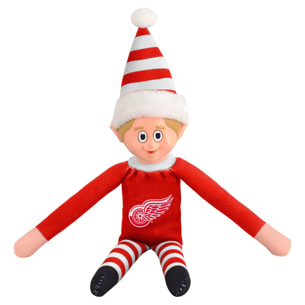 Holiday Plush Elf Detroit Red Wings Plush Elf 889345265226