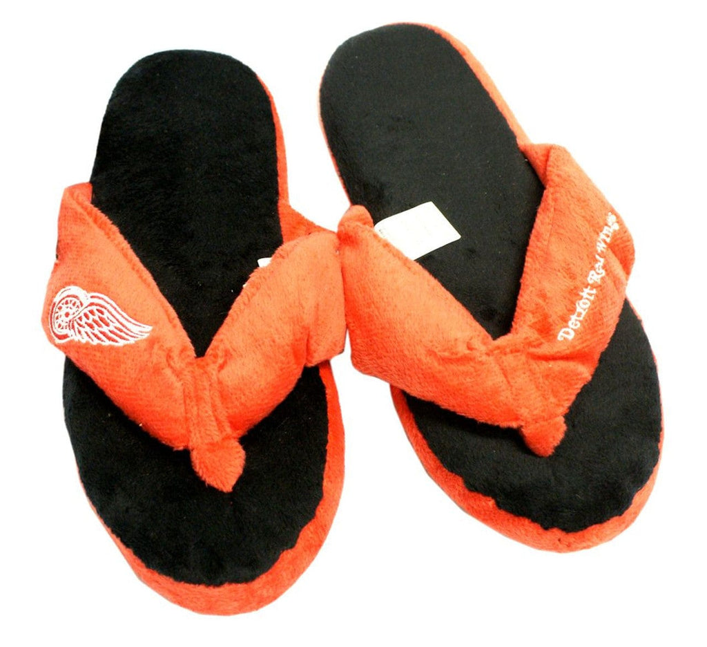Detroit Red Wings Detroit Red Wings Slippers - Womens Thong Flip Flop (12 pc case) CO 884966225918