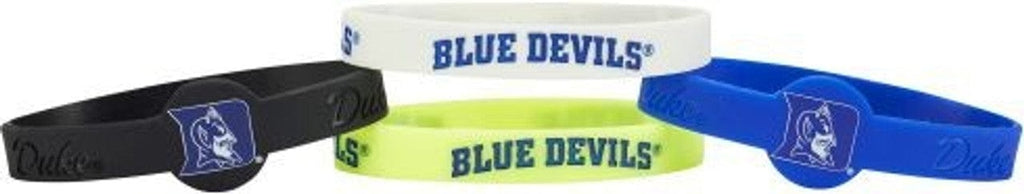 Jewelry Bracelets 4 Packs Duke Blue Devils Bracelets - 4 Pack Silicone - Special Order 763264358811