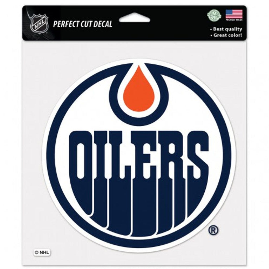 Decal 8x8 Perfect Cut Color Edmonton Oilers Decal 8x8 Perfect Cut Color 032085901989