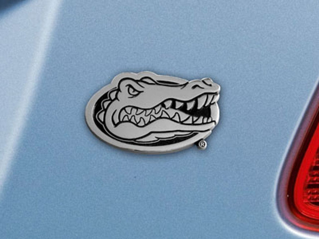 Auto Emblem Metal Florida Gators Auto Emblem Premium Metal Chrome 842989048129