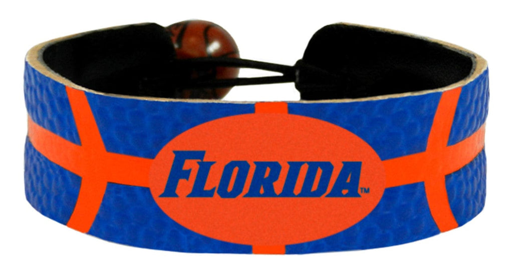 Florida Gators Florida Gators Bracelet Team Color Basketball Wordmark Logo CO 877314005379