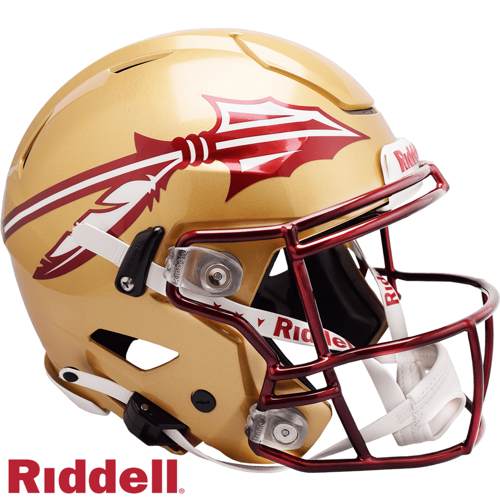 Helmets Full Size Authentic Florida State Seminoles Helmet Riddell Authentic Full Size SpeedFlex Style - Special Order 095855327709