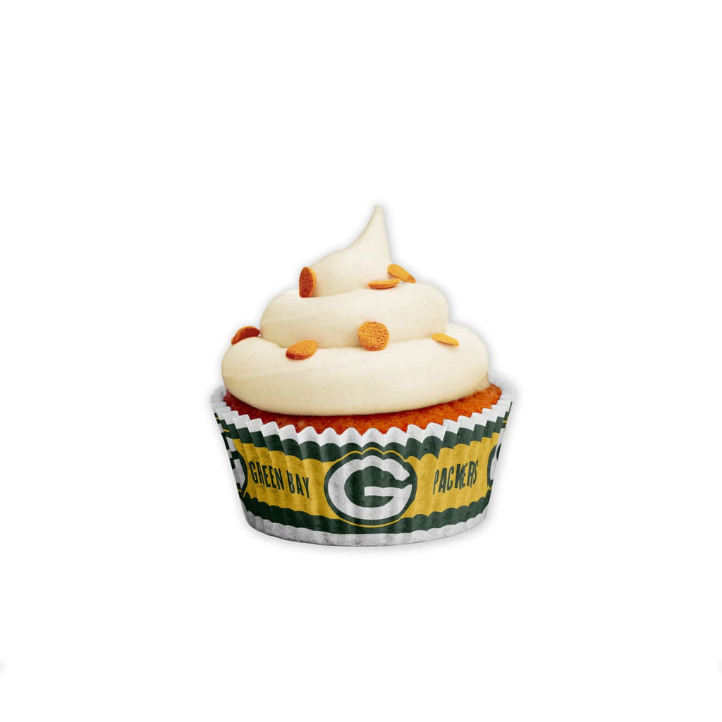 Baking Cups Green Bay Packers Baking Cups Large 50 Pack 771831272125