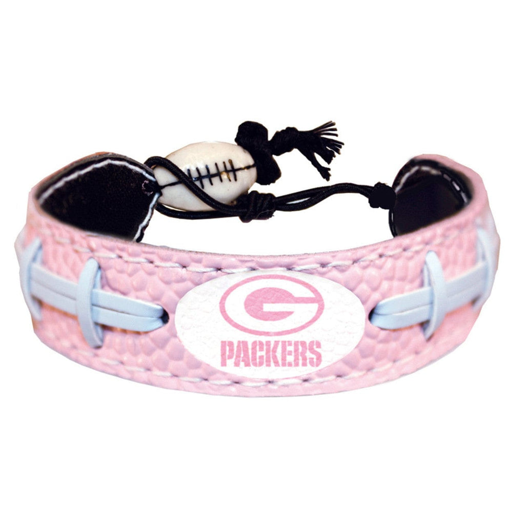 Green Bay Packers Green Bay Packers Bracelet Pink Football CO 844214021891