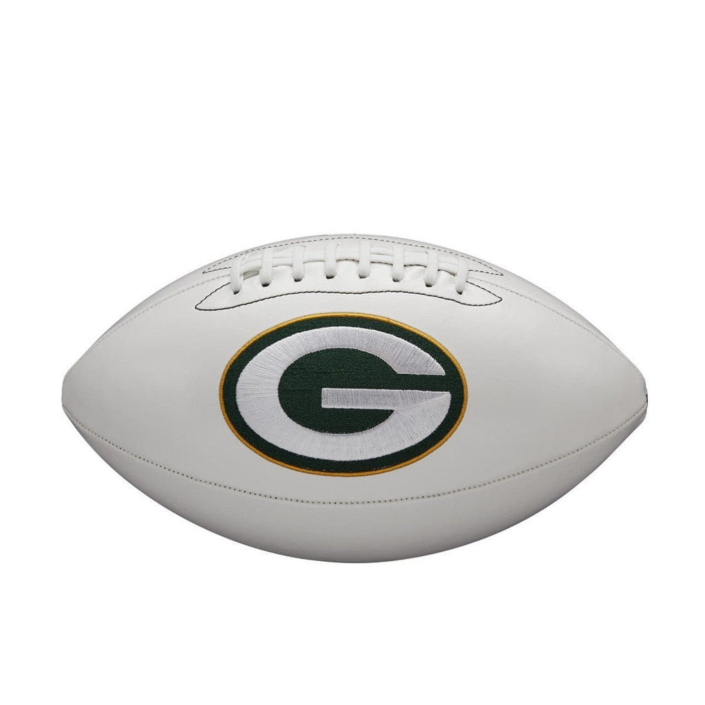 Footballs Signature Series Green Bay Packers Football Full Size Autographable 887768956554
