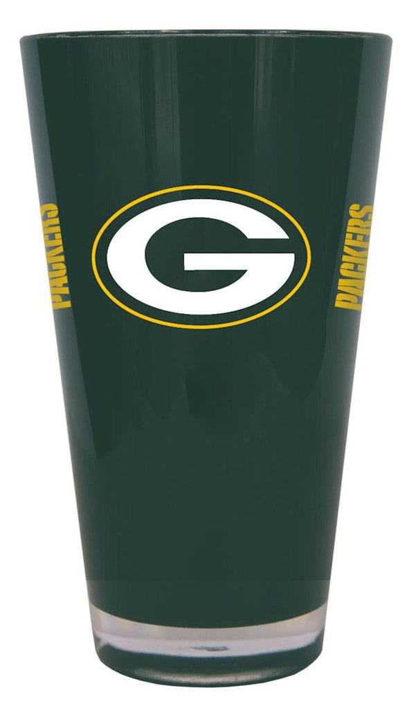Green Bay Packers Green Bay Packers Glass 20oz Pint Plastic Insulated CO 846757212675