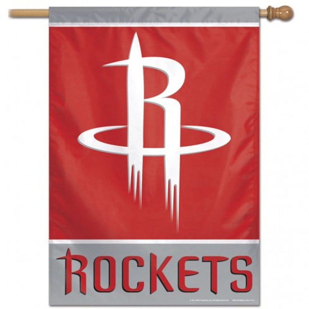 Banner 28x40 Houston Rockets Banner 28x40 Vertical - Special Order 032085016232