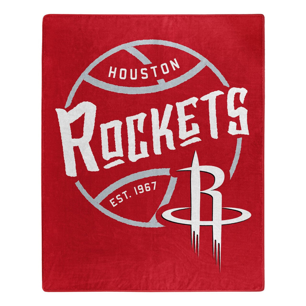Blankets 50x60 Raschel Houston Rockets Blanket 50x60 Raschel Blacktop Design 190604161983