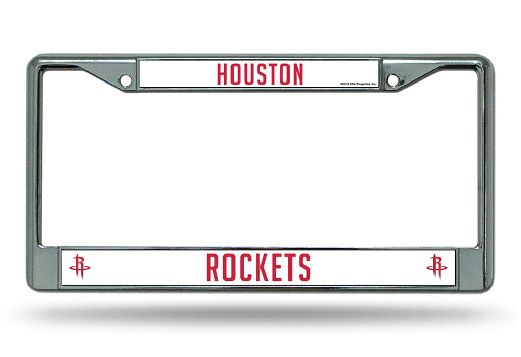 License Frame Chrome Houston Rockets License Plate Frame Chrome - Special Order 094746305611
