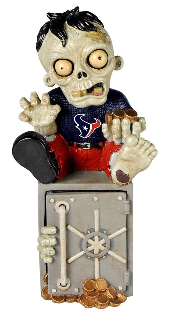 Houston Texans Houston Texans Zombie Figurine Bank CO 887849519937