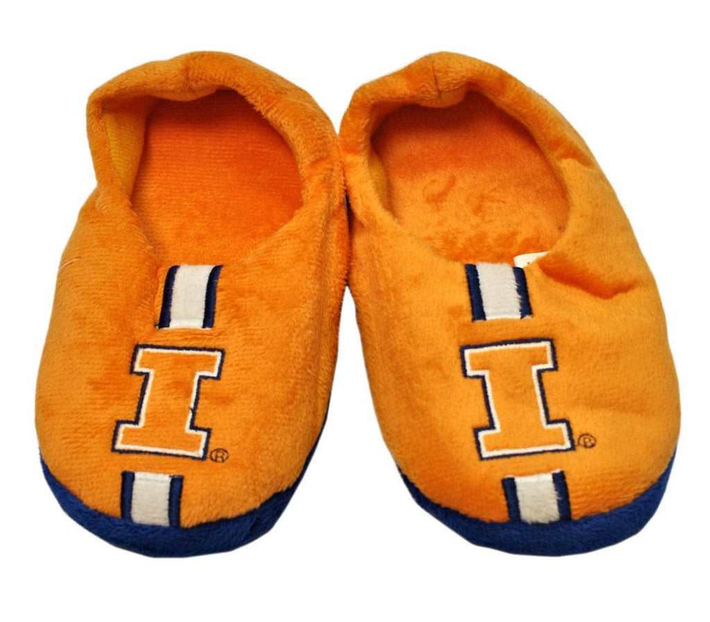 Illinois Fighting Illini Illinois Fighting Illini  Slippers - Youth 4-7 Stripe (12 pc case) CO 884966236501