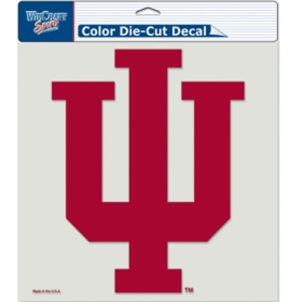 Decal 8x8 Perfect Cut Color Indiana Hoosiers Decal 8x8 Die Cut Color 032085803085