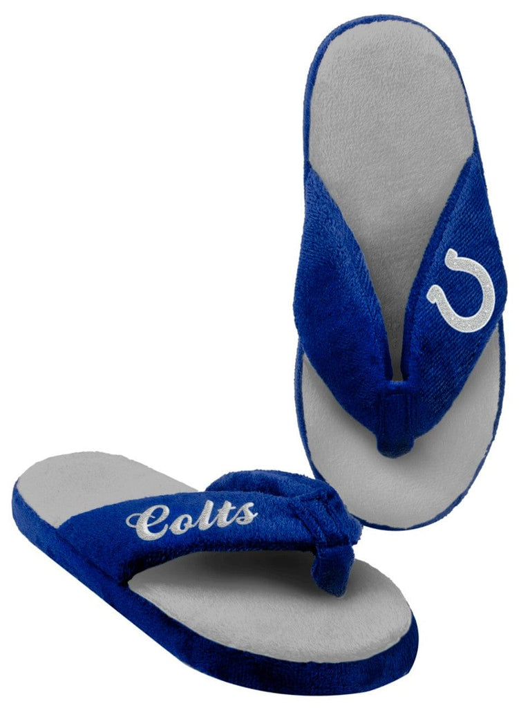 Indianapolis Colts Indianapolis Colts Slippers - Womens Thong Flip Flop (12 pc case) CO 884966225024