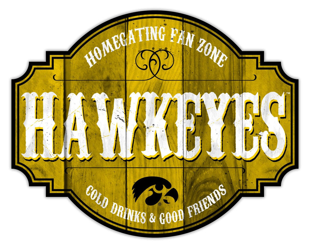 Signs Iowa Hawkeyes Sign Wood 12 Inch Homegating Tavern 878461181886
