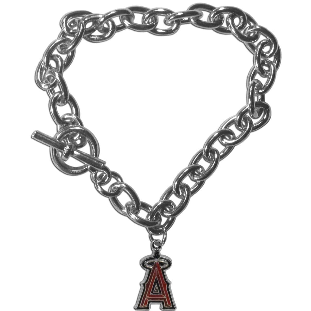 Los Angeles Angels Los Angeles Angels Bracelet Chain Link Style CO 754603369193
