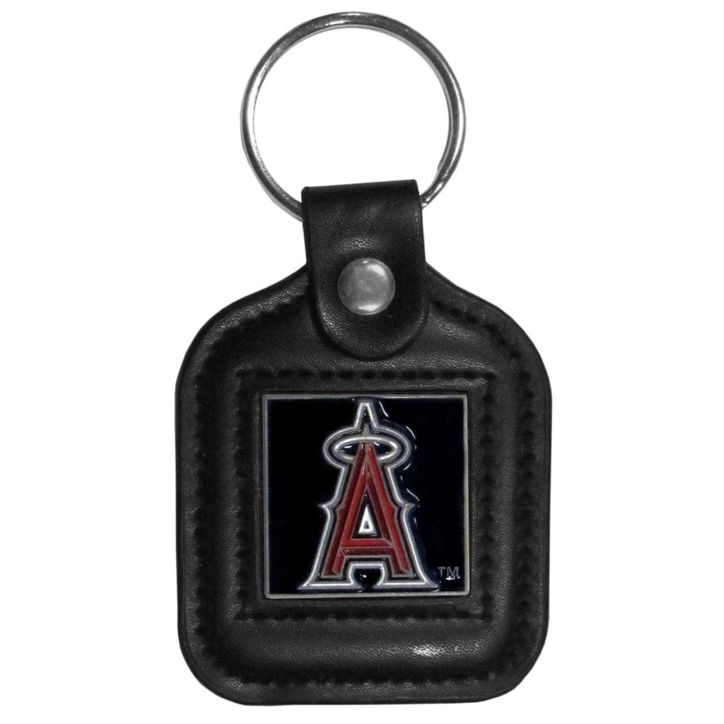 Los Angeles Angels Los Angeles Angels Key Ring Square Leather CO 754603220111