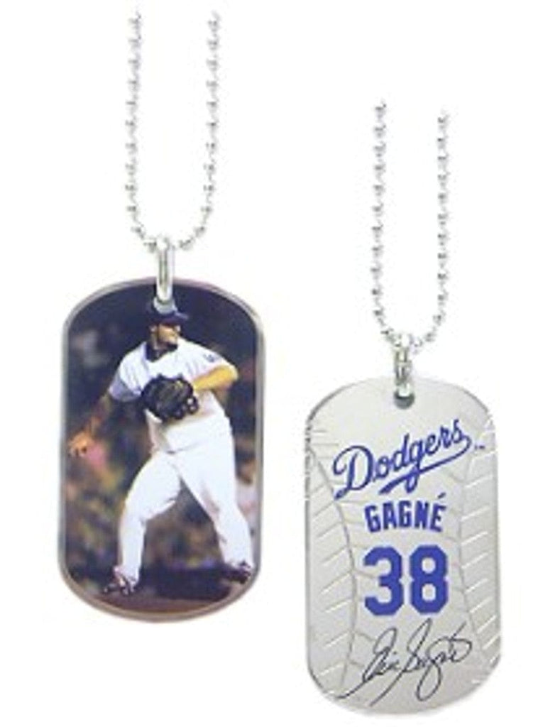 Los Angeles Dodgers Los Angeles Dodgers Eric Gagne Sport Dog Tagz Necklace CO