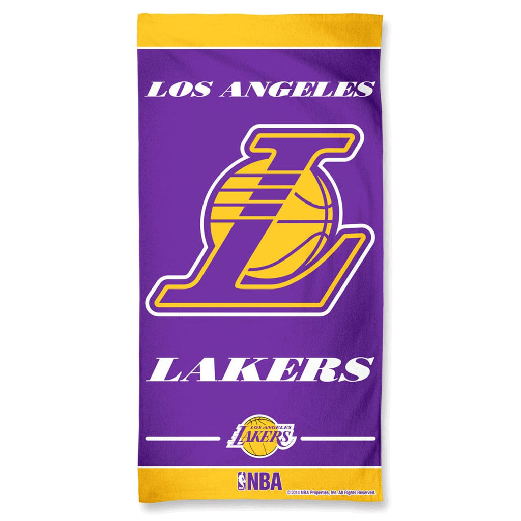 Towel Beach 30x60 Los Angeles Lakers Towel 30x60 Beach Style Alternate 99606186966