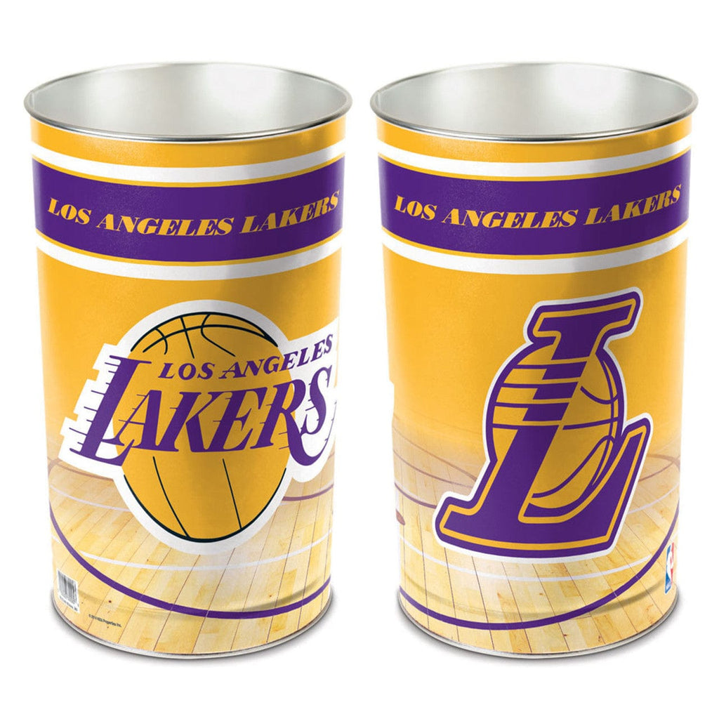 Wastebasket Los Angeles Lakers Wastebasket 15 Inch 010943800803