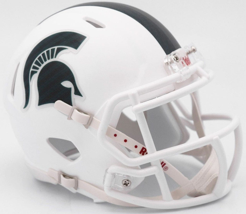 Helmets Full Size Replica Michigan State Spartans Helmet Riddell Replica Full Size Speed Style 2017 Alternate 095855873039